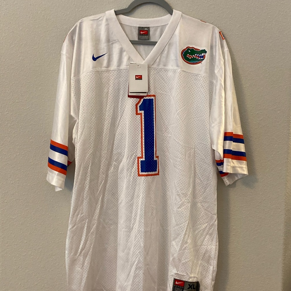 NWT - Nike White University of Florida Mesh Jersey